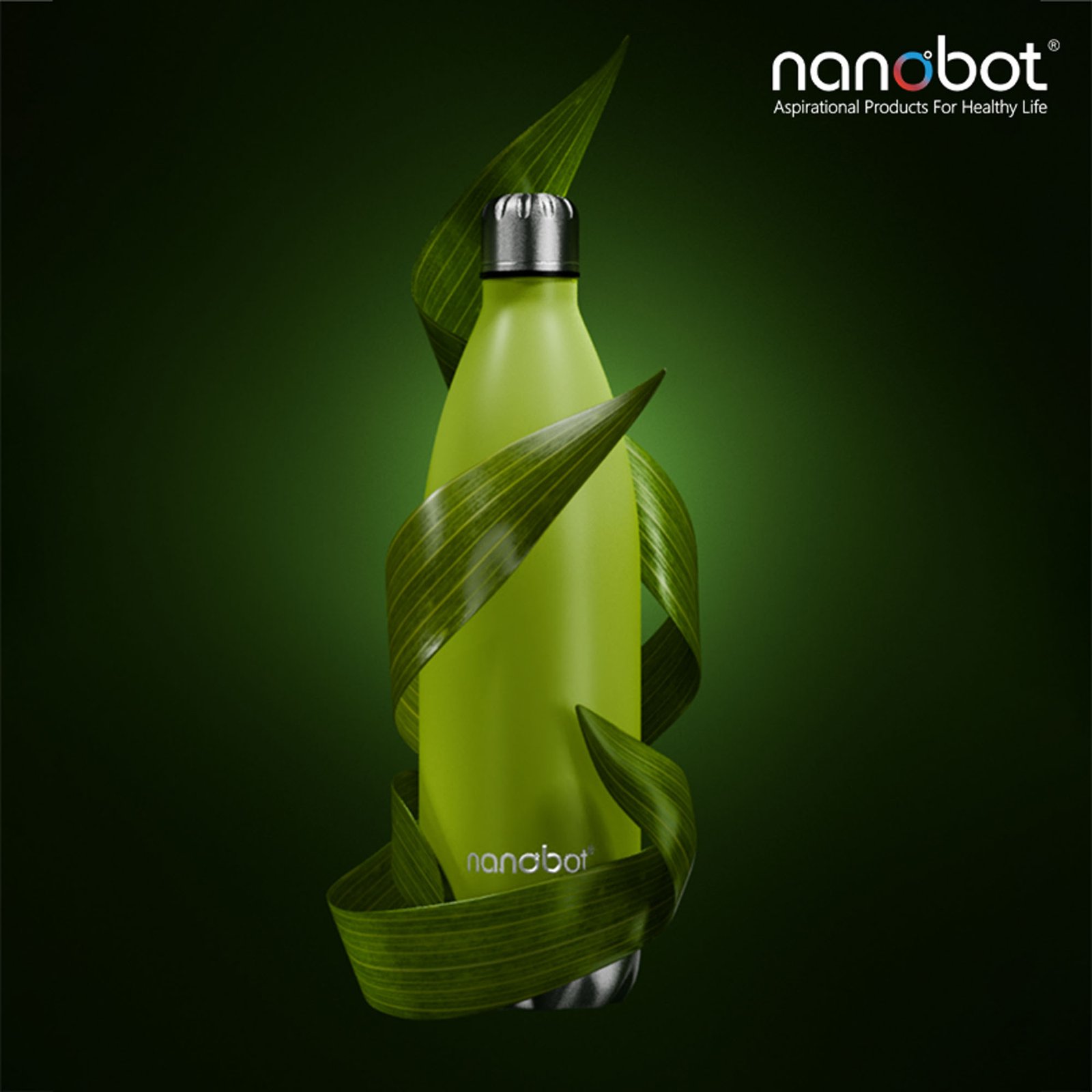 nanobot - 3D CGI Product Packaging & Brand Design by Spartan Branding Studio